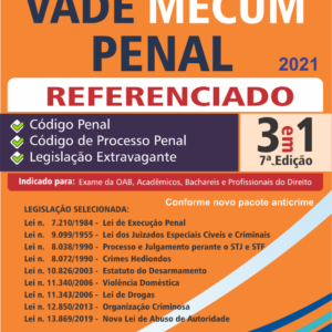 VADE MECUM PENAL REFERENCIADO PARA EXAME DA OAB E CONCURSOS
